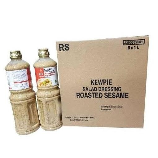 

Kewpie Roasted Sesame Wijen Sangrai 1 Liter Dus Isi 6 Botol