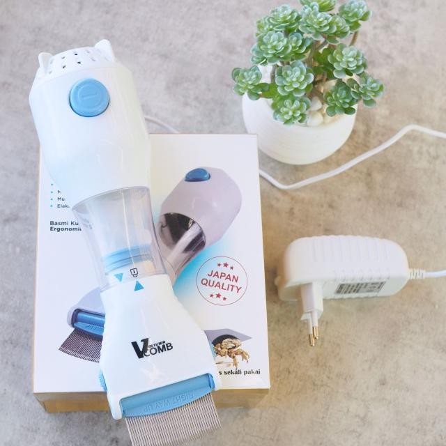 Sisir Kutu Rambut Elektrik Sedot Kutu Vacuum