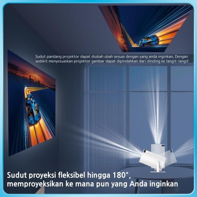 BEST Infocus Projector 4K Lyncer Wifi Wireless Proyektor Infokus