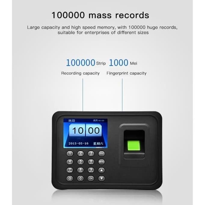 Finger Print / Mesin Absen A6