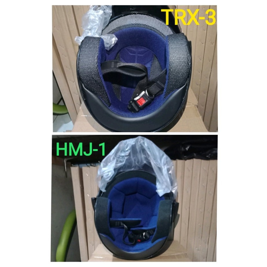 PROMO helm ori - helm honda TRX-3 - helm half face - helmet standar RESTOCK