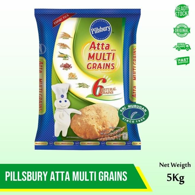 

Pillsbury Atta Multi Grains 5 Kg Promo