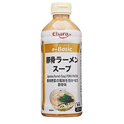 

Shoopmall - Ebara E-Basic Ramen Soup Pork Paitan 500Ml Tonkatsu Ramen Soup 500Ml