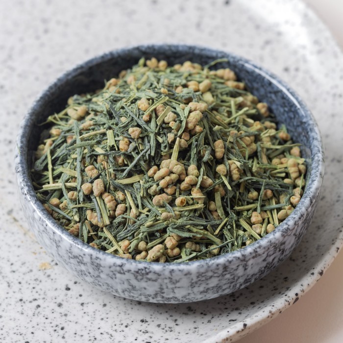 

[MARUYASU TEA] Matcha-Iri Genmaicha Karigane Loose Leaf (100g)