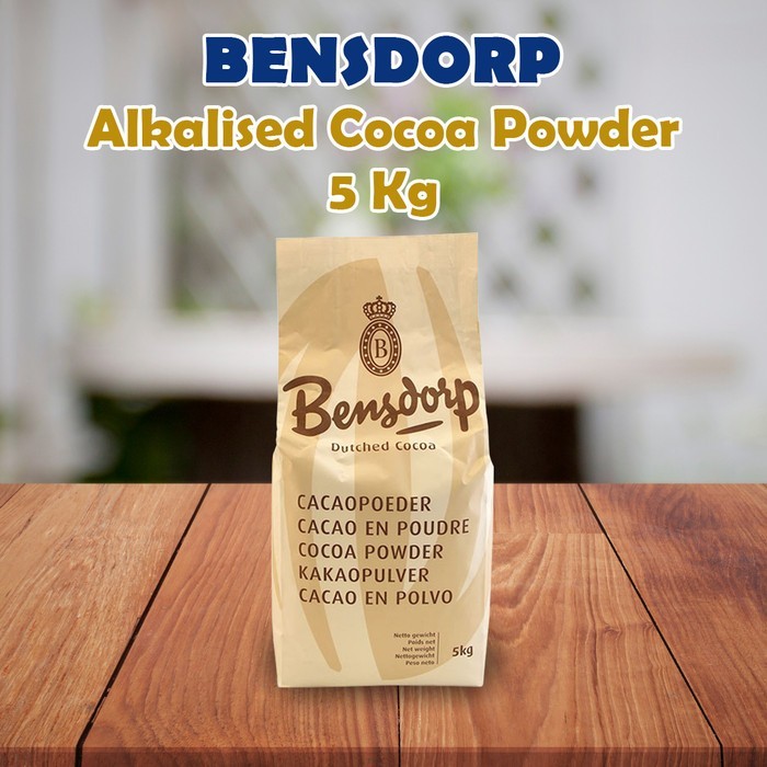 

BENSDORP Alkalised Cocoa Powder 22/24% SP 5 Kg / Coklat Bubuk 5kg