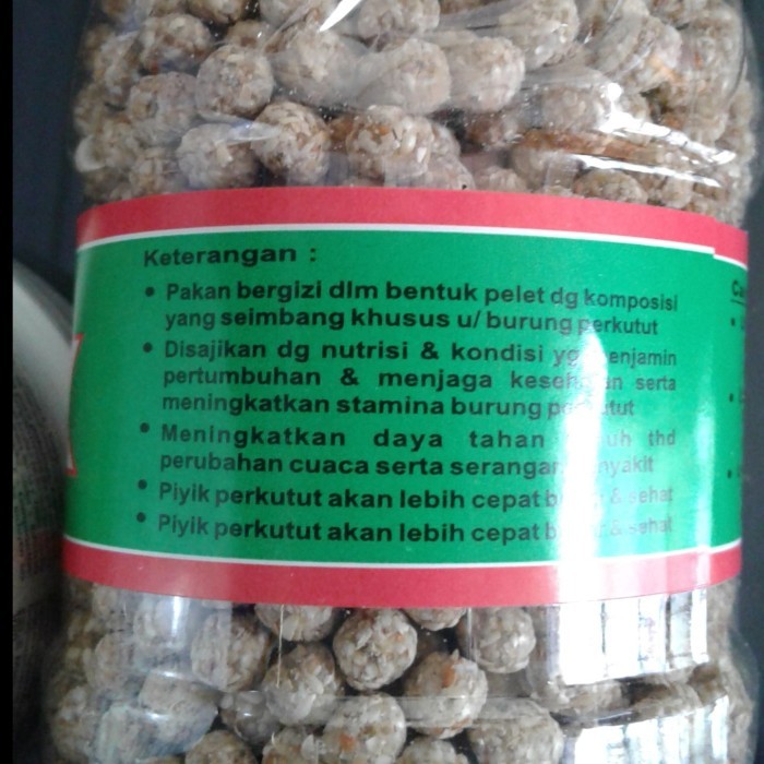 Holiday Extra Fooding 200 gr pakan burung perkutut
