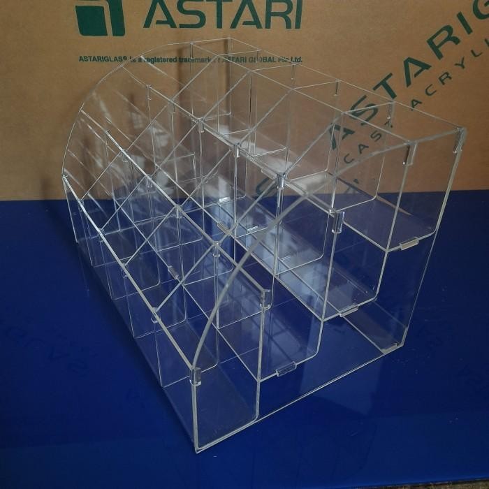 

Display Rak Pulpen Acrylic/Tempat Alat Tulis/Rak Perlengkapan Toko