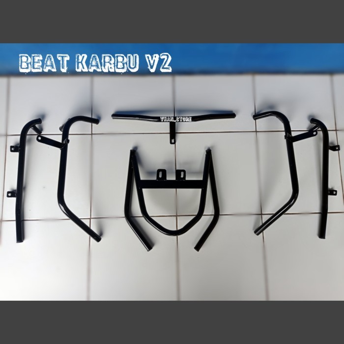 Tubular motor honda beat karbu / beat lama sudah ada dudukan lampu TERBAIK