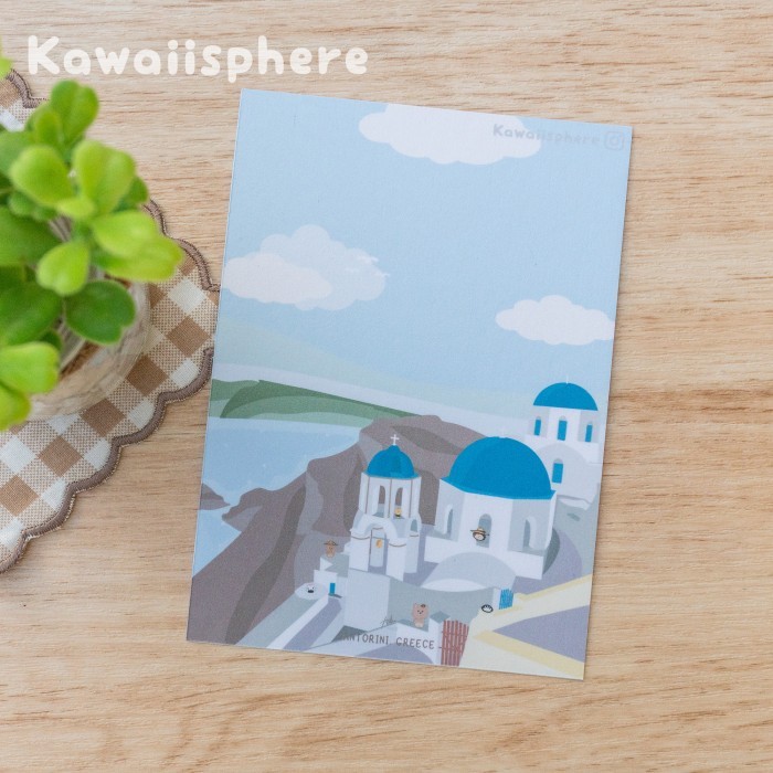 

Travel Series Postcard by a.melontea Kartu Pos