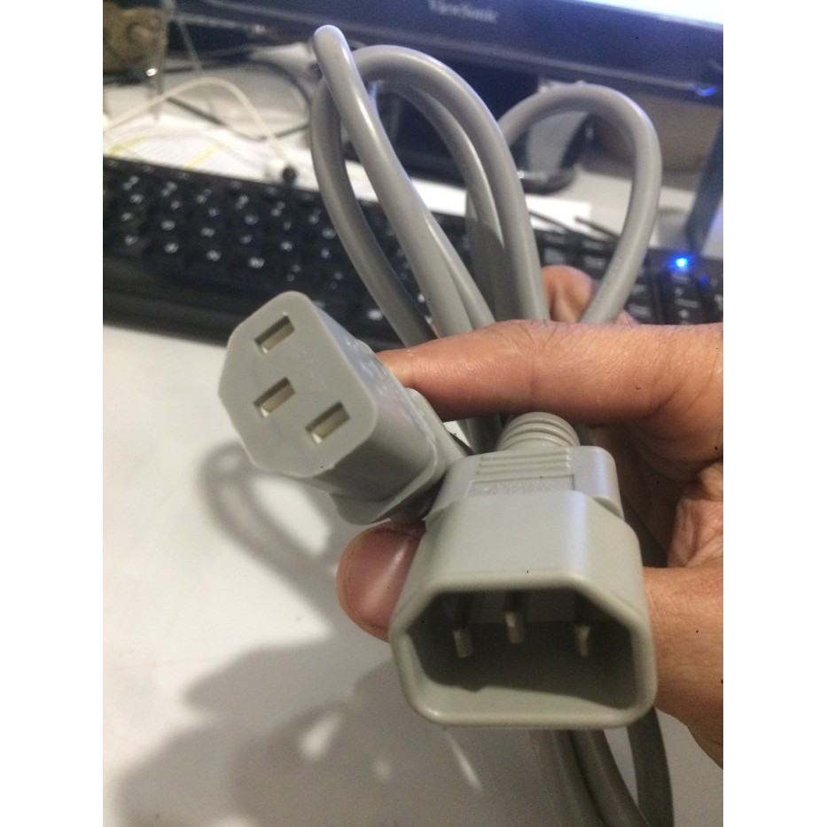Power Cord C13 to C14 /Kabel Power C13 ke C14 TERBARU