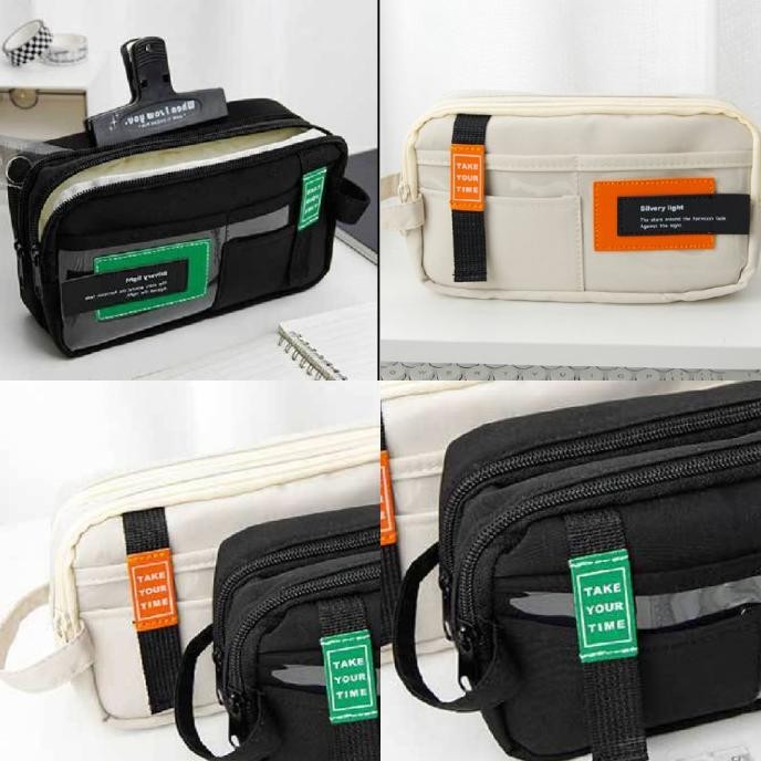 

THTO Tas Tempat Pensil Case Pouch Modern Fashion Anak Sekolah A023 NS
