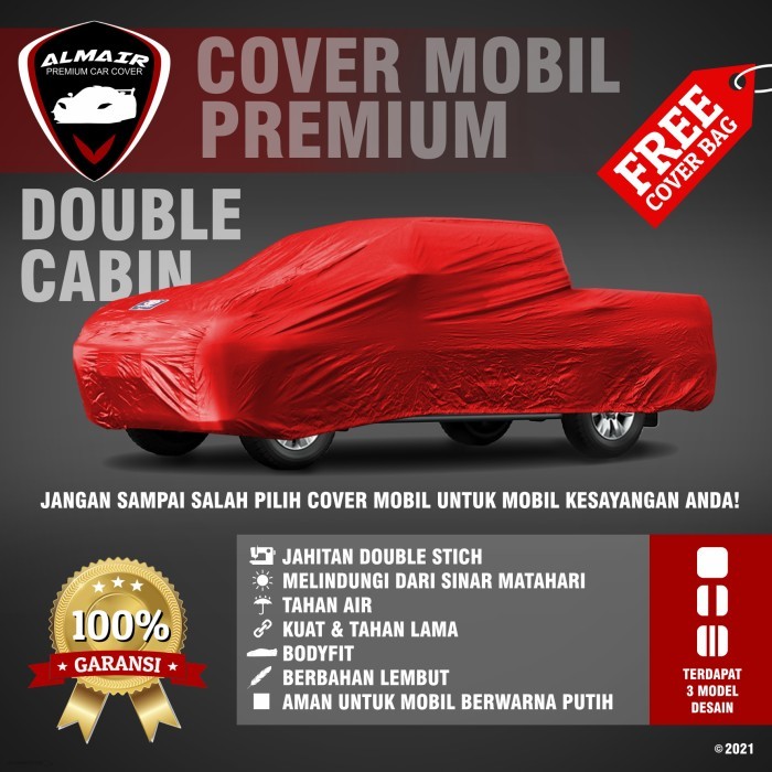 Body Cover Sarung Mobil Double Cabin Strada Triton Ranger Navara Hilux