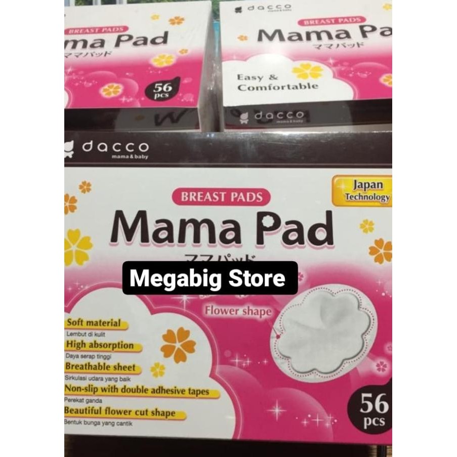 

Breastpad Dacco Mama Pad Breast Pad Dacca Mamapad Isi 56