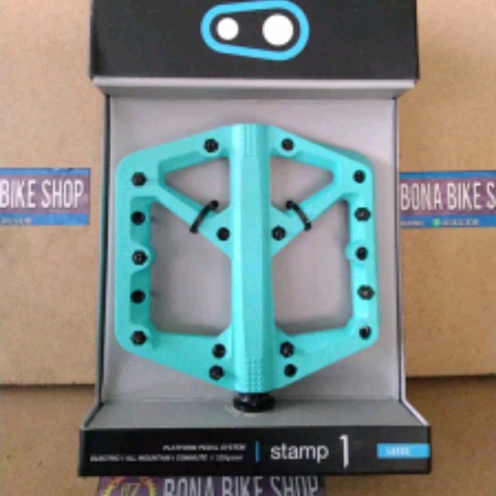 

Pedal Crankbrothers Stamp 1 Turquoise - Small Large