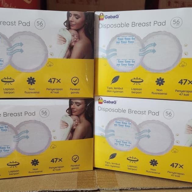 

Gabag Breast Pad Disposable Classic Breastpad Isi 30 Dan 60