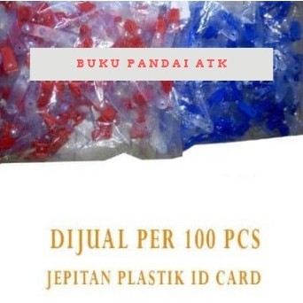 

Jepitan Plastik ID Card Dijual 1 Pak isi 100 Pcs