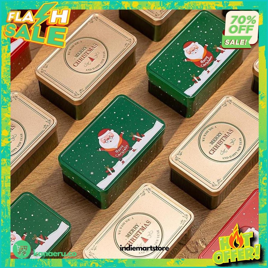 

2024Cm - Kaleng Mini Cookies - Kaleng Cookies Best Wishes - Kaleng Hadiah - Kaleng Biskuit Permen Xmas - Scoop Kotak Natal Tin Box Kaleng Murah