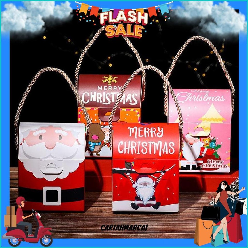 

Kotak Hampers Natal / Box Hampers Christmas / Goodie Bag Christmas Promo
