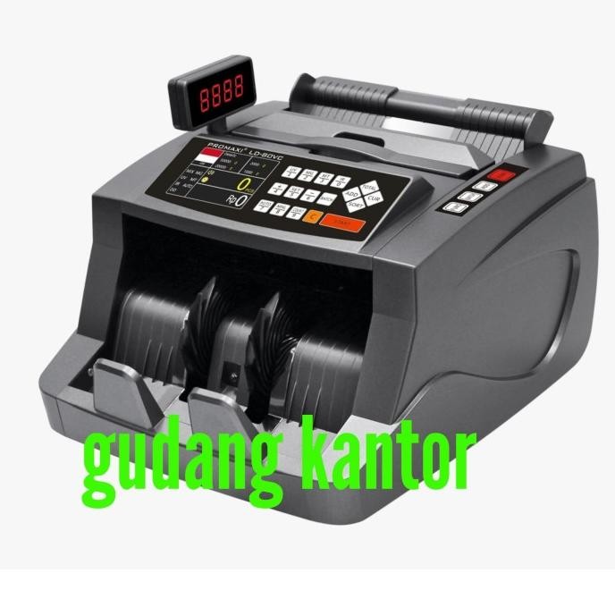 

TERSEDIA MESIN HITUNG UANG PROMAXI LD-80 VC HITUNG NOMINAL - MONEY BILL COUNTER