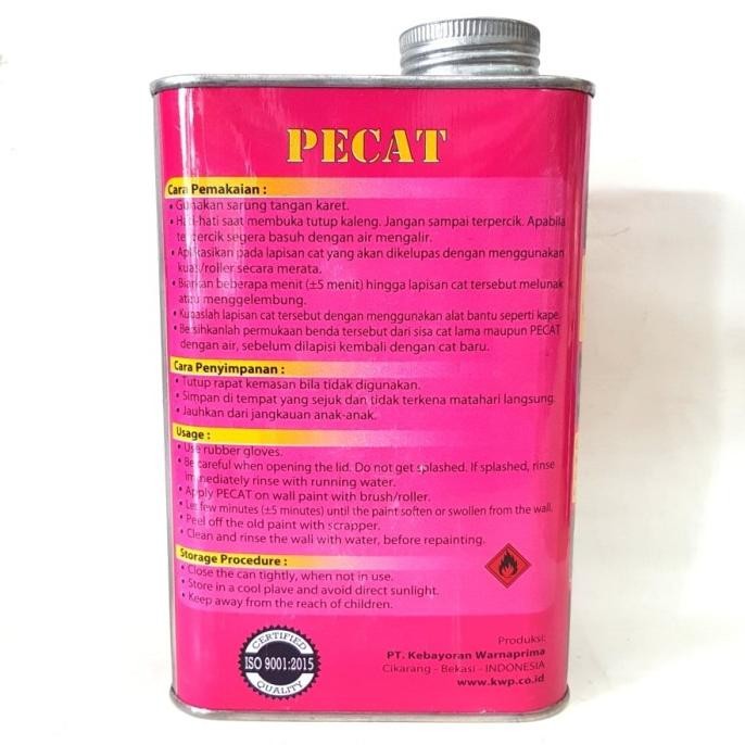 PECAT - PERONTOK CAT TEMBOK KHUSUS 4KG - PAINT REMOVER CAT TEMBOK