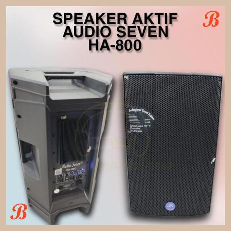 | HKJ | SPEAKER ACTIVE 15 INCH AUDIO SEVEN HA-800 SPEAKER AKTIF AUDIO SEVEN