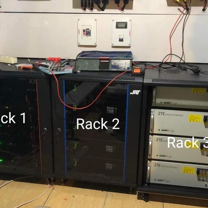 [ Rd ] Rack Battery 15U Lifepo4 Rak Battery Zte Narada Shoto Sacredsun Huawei  Ready