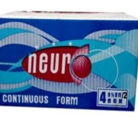 

BEBAS ONGKIR - [Grab/Gojek] Kertas Continuous Form Neuro 9,5X11 4 Ply Utuh / Dibagi 2
