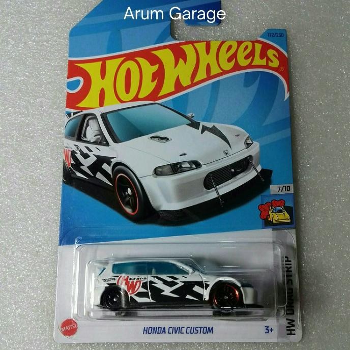 Hot Wheels Custom Honda Civic. HW Drag Strip. Honda Civic EG Generation