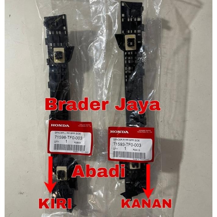 Dudukan Breket Bracket Bemper Bumper Belakang Kanan Kiri Jazz Ge8 S Rs Harga Khusus