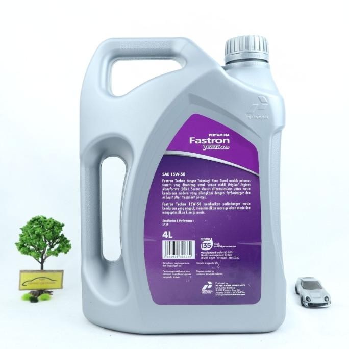 Oli Fastron 15W-50 4L - Oli Fastron Techno 15W-50 Pertamina New