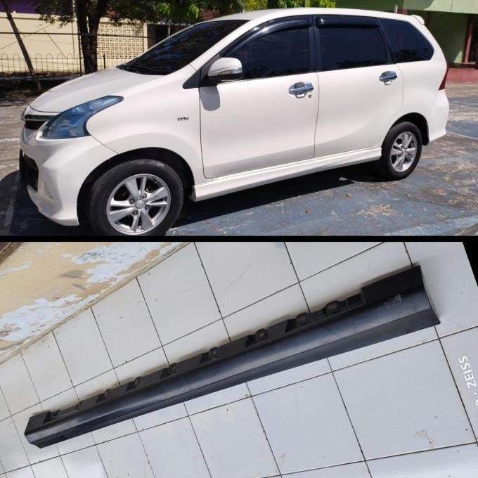 Body Kit Sidekirt Samping Avanza Velos Asli Original Ready