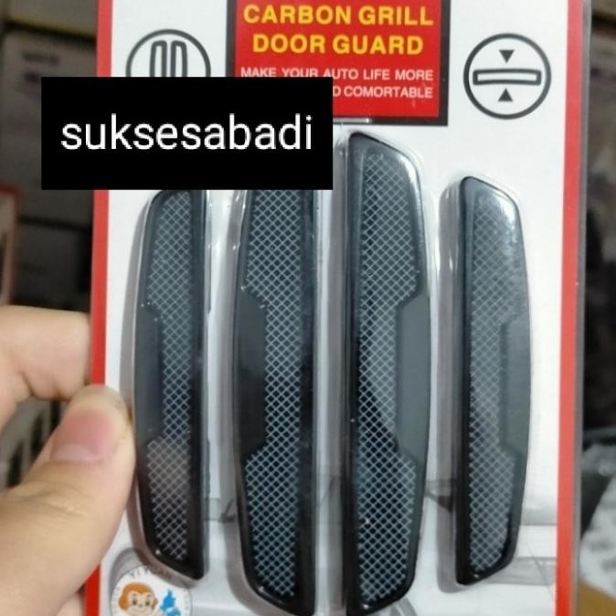 Door Guard Pelindung Pintu Mobil Motif Karbon Harga Spesial