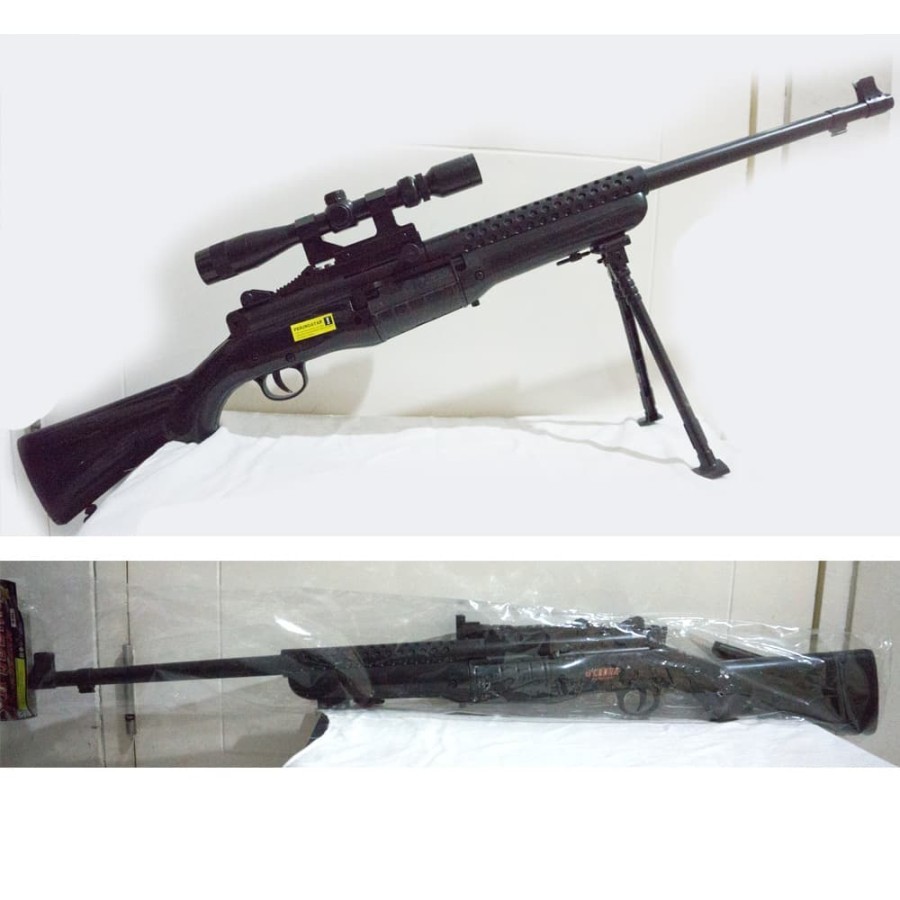 Mainan pist0l Sni1per Johnson M801 - Dcobra M801 - Unit Saja