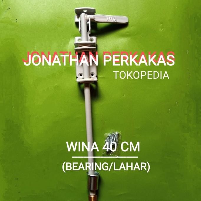 gerendel wina bearing 40cm/selot pintu garasi wina 40cm/gerendel roda