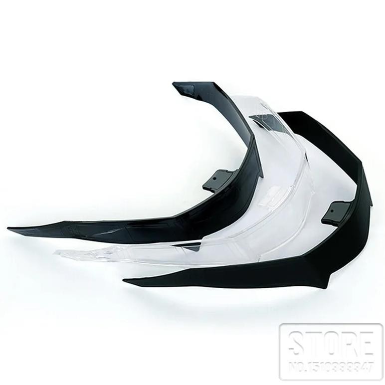 repair parts rear spoilers for motorcycle helmet rear wing tail gxt-902 jk-902.316,ais-805.316.607,s