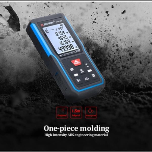 Sndway Meteran Laser Distance Digital 40 60 80 100 Laser Merah Hijau