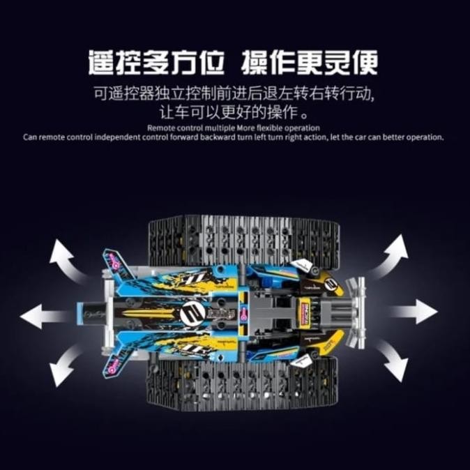 Mainan Lego Brick Remote Control RC Mould King 13032 Lego Brick RC