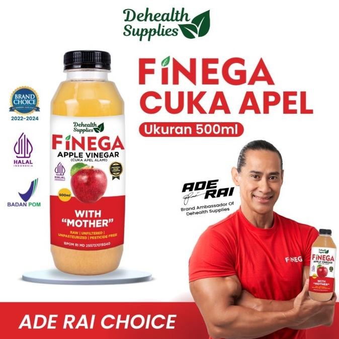 

SALE FINEGA CUKA APEL 500ml Kemasan Plastik
