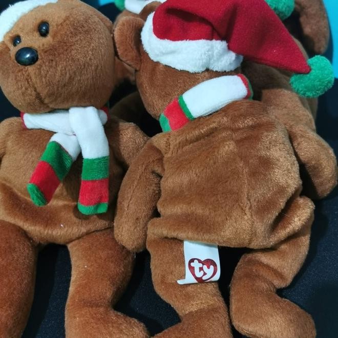 Boneka Ty Beanie Holiday Christmas Edition (Free Box)