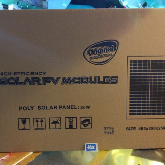 Cuci Gudang Solar Panel Cell Surya St Solar Stc Stec Module 20Wp 20 Wp Poly 12V