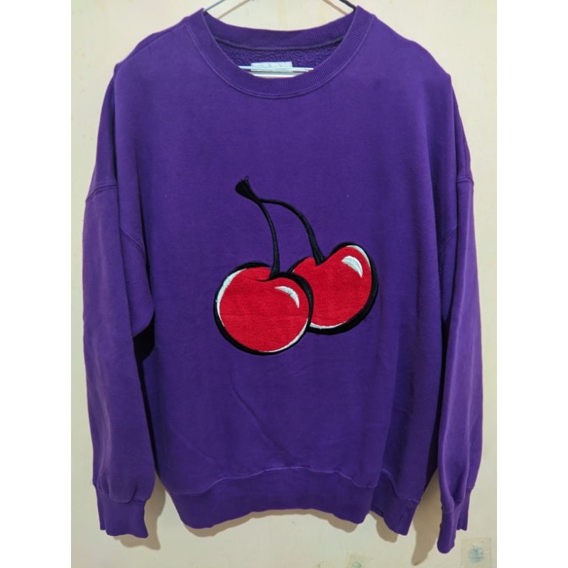 Crewneck Kirsh Cherry Ungu