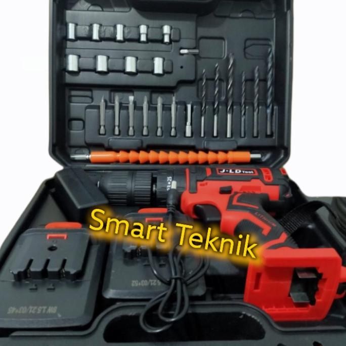 BOR CORDLES JLD 36 V - Bor batre - Bor cas - 2 batre [terbaik]