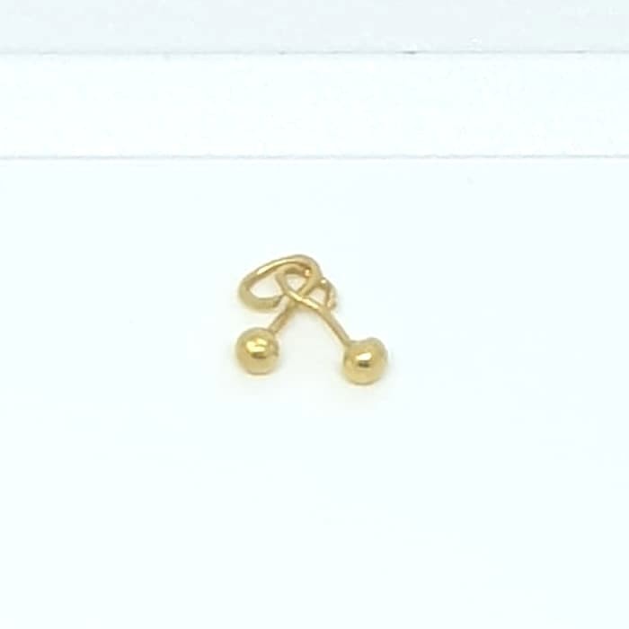 Anting Bayi / Baby Toge Emas 24 Karat 0.5 gram