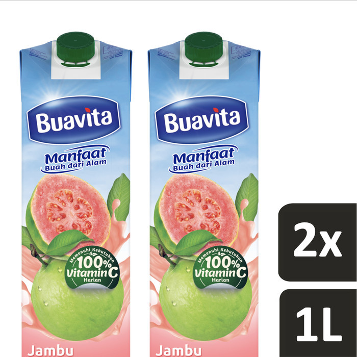 

SALE Buavita Juice Jambu 1000ML Twinpack