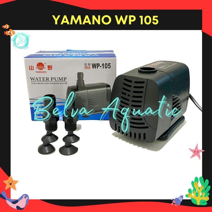 Yamano 105 Wp-105 Wp 105 Pompa Aquarium Pompa Kolam Pompa Hidroponik