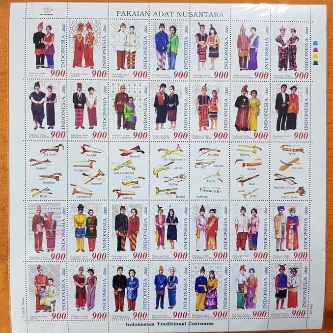 

Perangko/Prangko Indonesia Pakaian Adat Nusantara Dari 28 Provinsi Original Dan Terpercaya