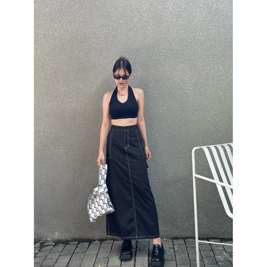 HL CARGO LIST SKIRT | ROK CARGO (REALPICT) LAJ