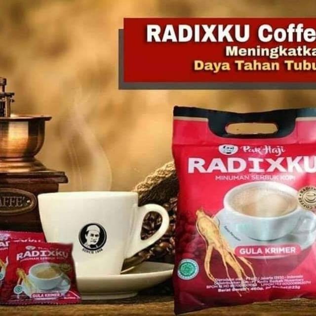 

Grosir Kopi Kesehatan Radixku - Hpa - Meningkatkan Vitalitas - 20 Sachet