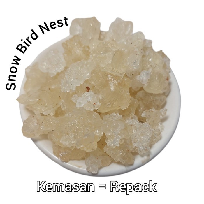 

Terhemat 500 Gram Snow Bird Nest Gum Premium Peach Gum