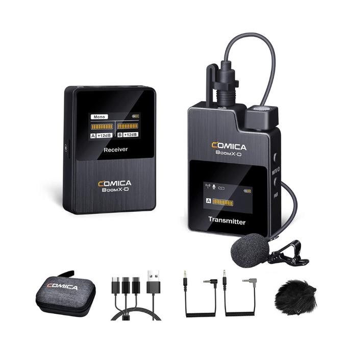 

TERSEDIA COMICA BOOMX-D1 - WIRELESS MICROPHONE SYSTEM FOR CAMERAS
